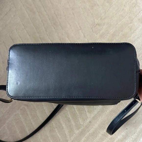 Michael Kors Embossed Black Backpack - Picture 3 of 4